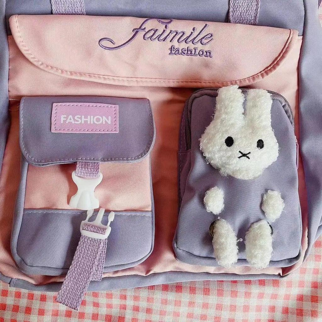 Borse Messaggero da Scuola da Donna per Donna Borsa a Mano Ragazze Adolescenti Cartone Animato Tela Borsa a Spalla Impermeabile Nylon Borse Tote Cartelle