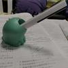 Cute Animal Pen Holder Mini Dinosaur Dolphin Shark Penguin Cat Dog Rabbit Shape Portable Resin Pencil Rest Organizer Stand Desktop Ornament Student