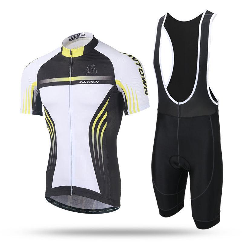 Buy Men's Pro Team Cycling Jersey Bike Short Sleeve Set Breathable ...