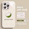 Apple 17 Pro Max Phone Case New iPhone 17 Liquid Glass 17 Pro Coconut Air Protective Cover 16
