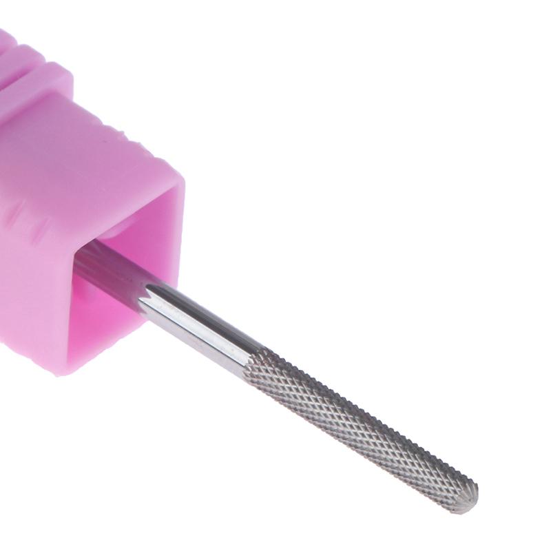 Tungsten Steel Nail Drill Bit Nail File Carbide Nozzle Gel Remover Nail Cleaner Millings Bit