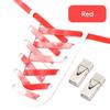 1 Pair Elastic Shoe Laces Rainbow No Tie Shoelaces For Sneaker Men And Women Fashion Leisure Lazy Shoes Lace Rubber Band