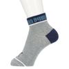Set Reinforced Toe and Sizes Assorted [Puma] 3-Pair Kids' Socks, Quarter-Length, Odor-Resistant, Heel, 4293442, 23-25cm,