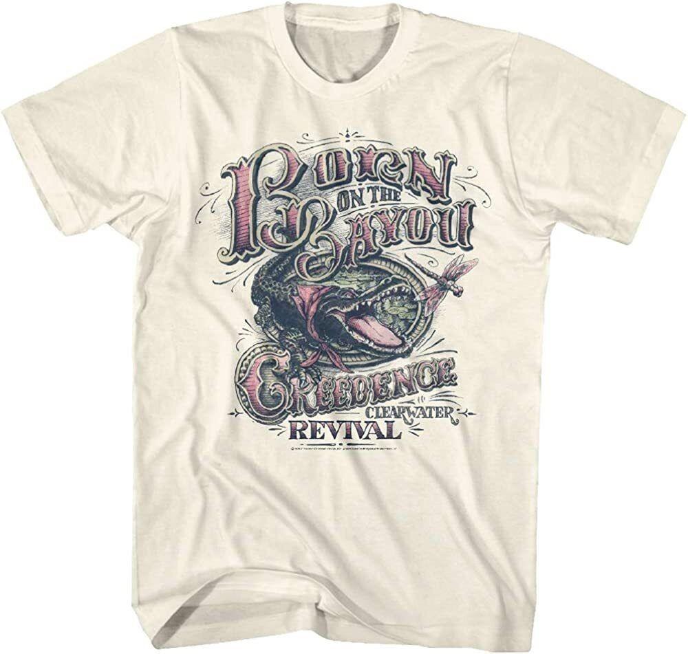 Creedence Clearwater Revival Rock Band Adult Short Sleeve T-Shirt NL160811 Unisex T-Shirt S