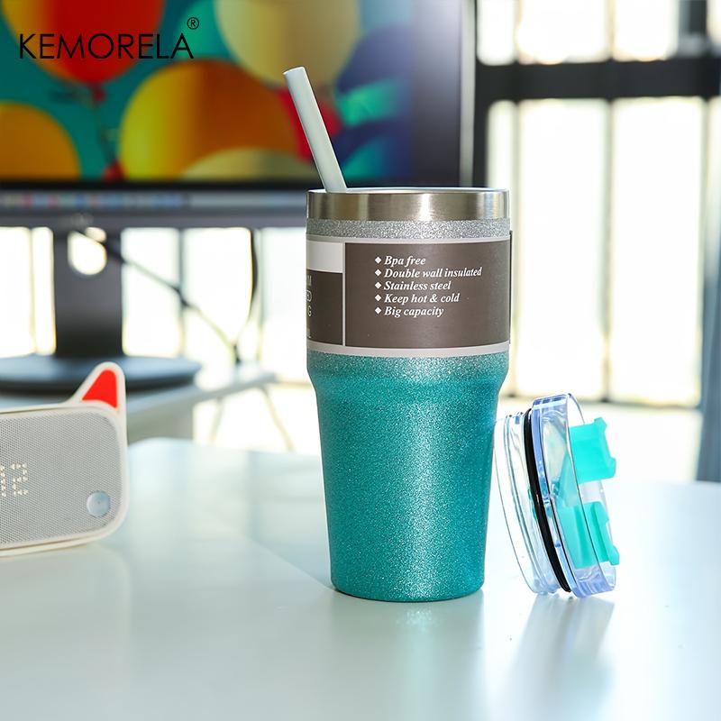 

600/900ML Stainless Steel Insulated Bottle Car Cup Diamond Paint Insulated Tumblers Outdoors Keeps Hot or Cold for Hours 901-1000ml