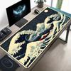 Modern Desk Mat Mouse Pad Professional Desk Mat Soft Cloth Surface Stable Rubber Base for Home Office PC Laptop Work Great Gift