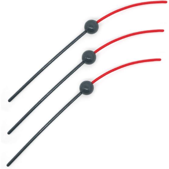 Replacement Wands for Cat s Meow Motorized Cat Toy, Electronic Motion Cat Toys Mouse Tail Refills, Pack of 3