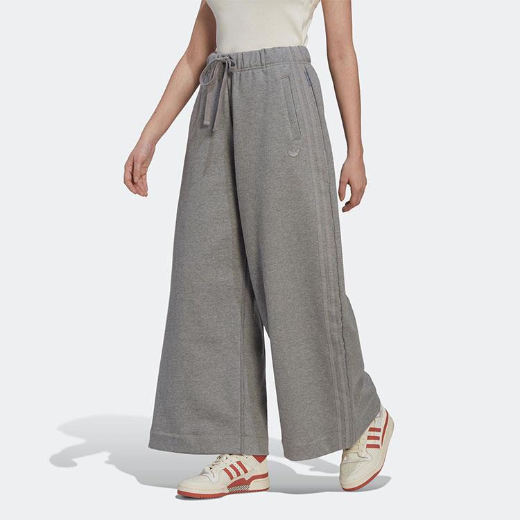 Adidas Originals X Blue Version Wide Leg Pants Women Pants Heather-Grey HK7238