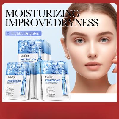 SADEOR Hyaluronic Acid Ampoule Essence Facial Mask Hydrating Moisturising Mask