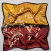 Silk silk scarf women's black Sigongge versatile 71cm square scarf high-end scarf small scarf summer retro
