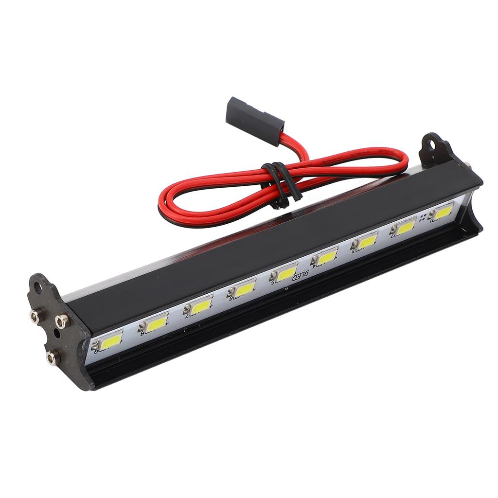 RC Car Light Bar Aluminum Alloy LED Super Bright RC Car Roof Lamp for for SCX10 D90 for HPI