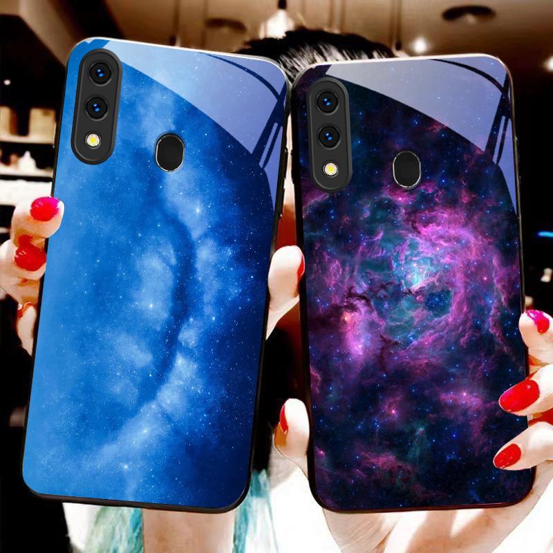 Space Nebula Wallpaper For Samsung Galaxy A50 A52 A52s A53 A54 A55 A56 A51 A80 A70 A71 A35 A34 A30 A26 A25 A22 Glass Phone Case