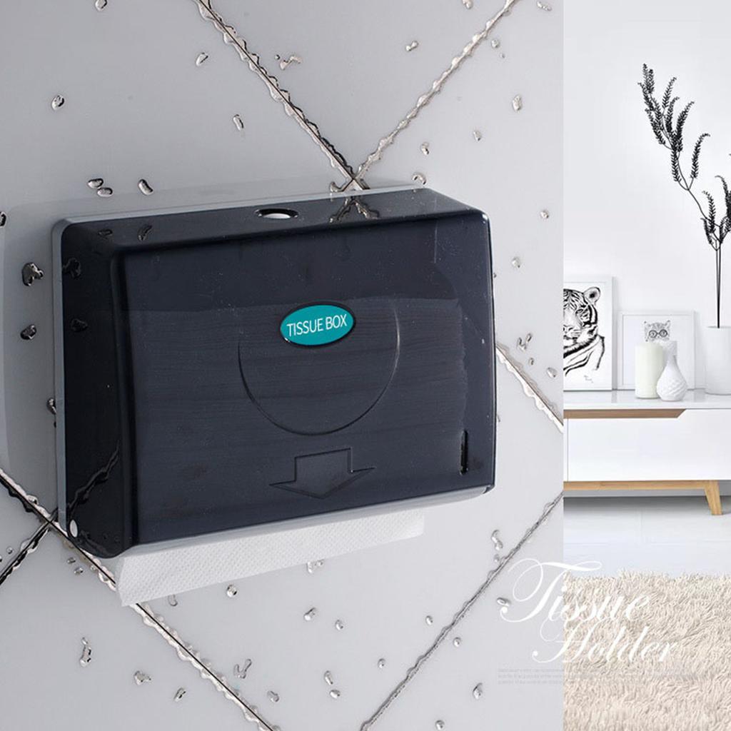 Paper Towel Dispenser Drilling & Nail-free Paper Towel Holder Dispenser Multifold Toilet Tissue