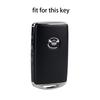 Transparent Tpu Key Cover Holder Remote Car Key Case Accessories For Mazda Cx5 Cx8 Cx9 Cx30 G20 Mx5 Mx30 3 6 X5 X9 Ss30