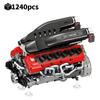 Brand new High-Quality Technical High-Quality V8 High-Quality Turbo High-Quality Engine High-Quality Building High-Quality Blocks Construction set