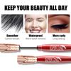 5D řasenka Silk Fibe prodlužující 5 barev Lash Prodlužování řas Oční řasy Crown Eye Black 4D voděodolná nerozmazávající se Tenká, hustá, kudrnatá, nelepivá
