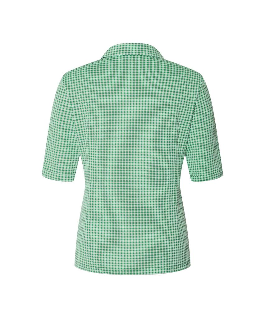 MONDAYFLOW Coolmax Seersucker Top_Green