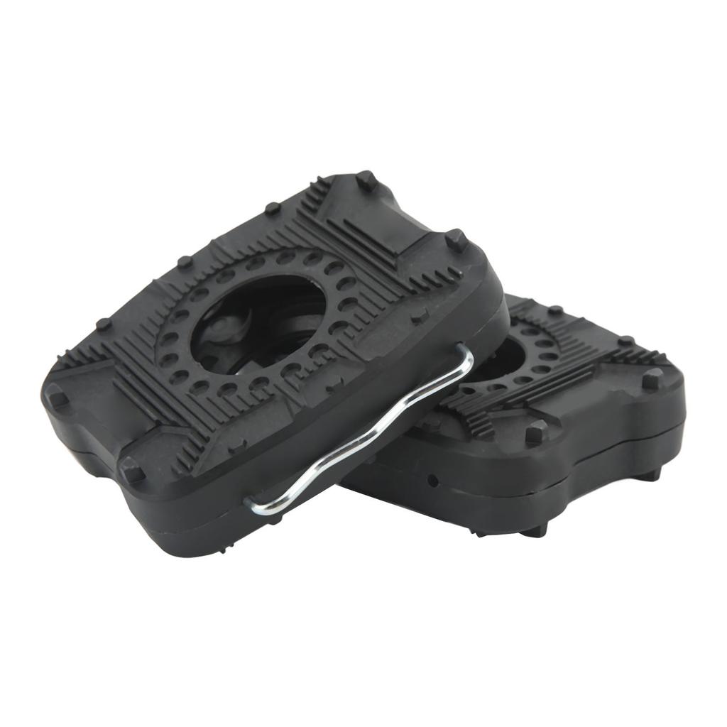 1 Pair Bike Clipless Pedal To Flat Pedal Converter Road Bike Pedal Plate Adapter Bike Pedal Replacement Parts