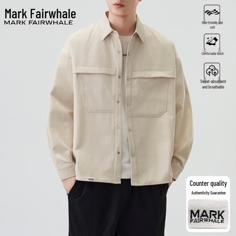 Mark Fairwhale Men's Long-Sleeve Casual Shirt