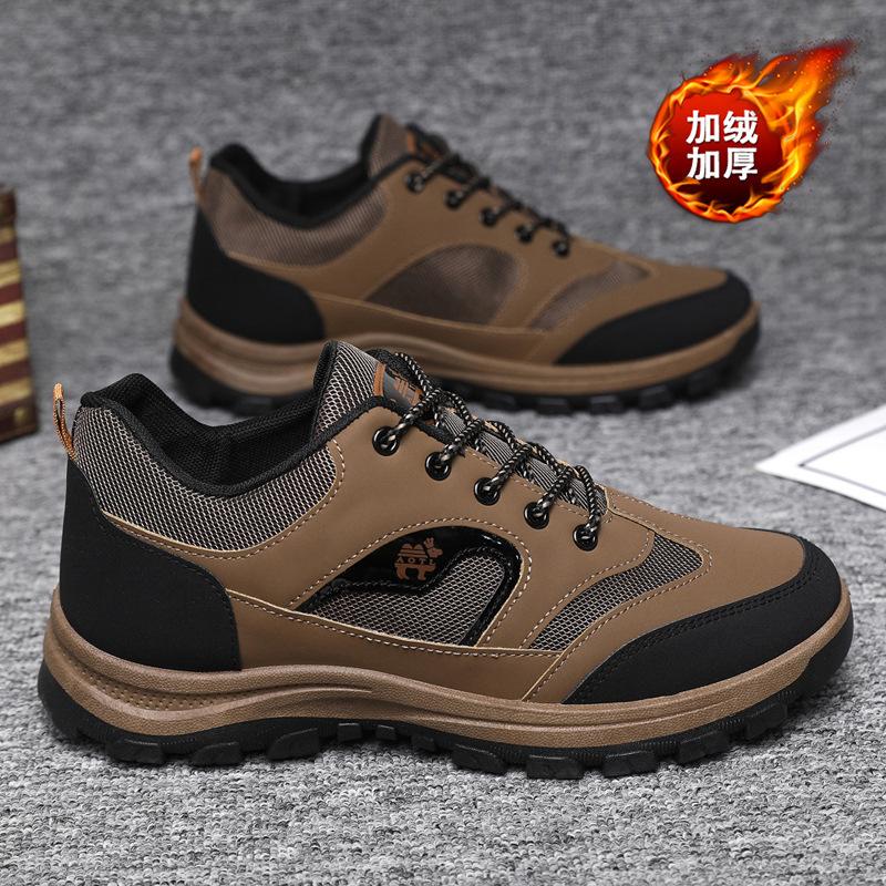 Herren Wanderschuhe 2025 Neu Vintage Atmungsaktiv Herren Freizeitsneaker Tenis Masculino Outdoor Walking Arbeitsschuhe Zapatos para Hombre