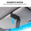 Auto Sonnenblende Brillenetui Halter Sonnenbrillenclip Ticketkartenclip Multifunktions-Tragbarer Clip Auto Innenzubehör