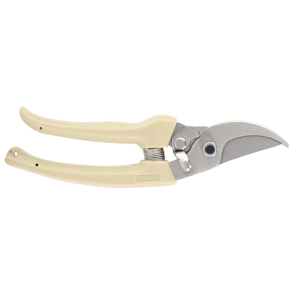 Garden Pruning Shear Scissors Flowers Tree Branches Cutting Tool Gardening Pruner(Black)