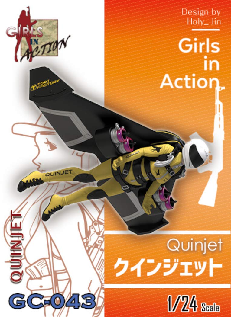 

Trifactory Girls in Action Series Quinjet Resin Kit 1/24 GC-043