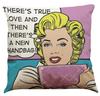 Pop Art Cushion Cover Fashion Pillow Cover Linen Case Home Decoration Car Sofa Decorative Pillowcase Coussin Kissen 45X45Cm