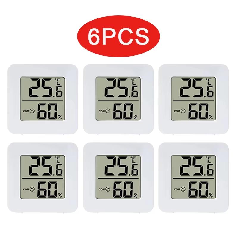 Digital Thermometer Hygrometer Indoor Mini Temperature LCD Electronic Monitor Hygrometer Outdoor Room  Temperature Meter