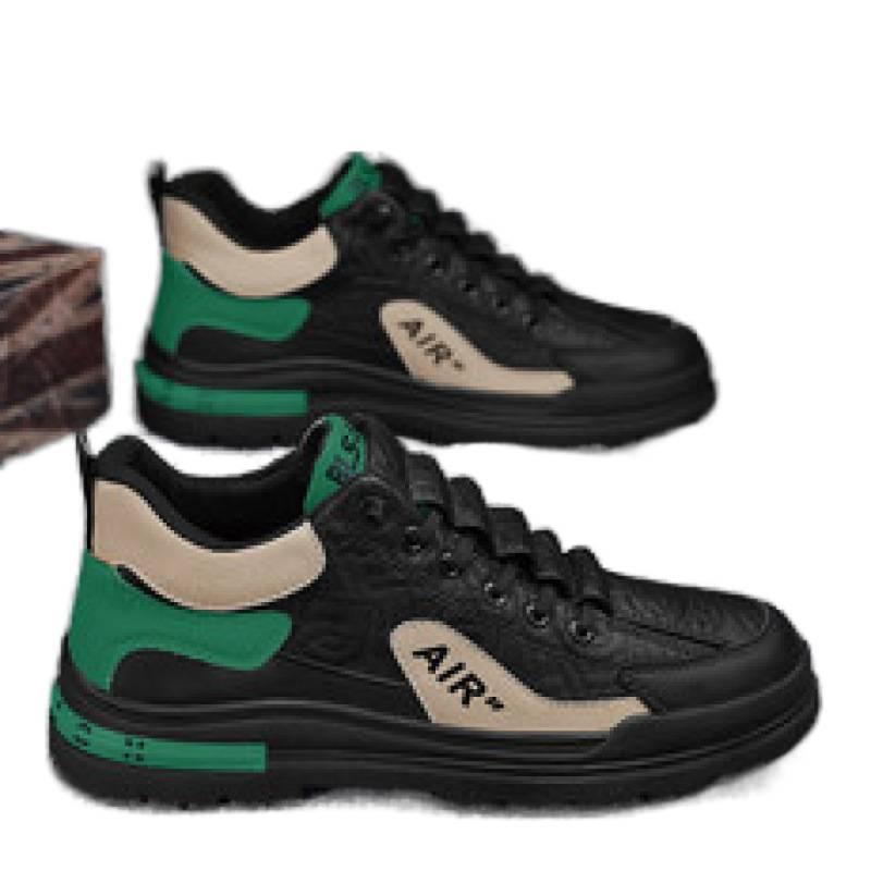 New Platform Tooling Shoes Casual Sports Shoes New Fashion Versatile Trendy Shoes Mid-help Outdoor Hiking Shoes Men's Shoes