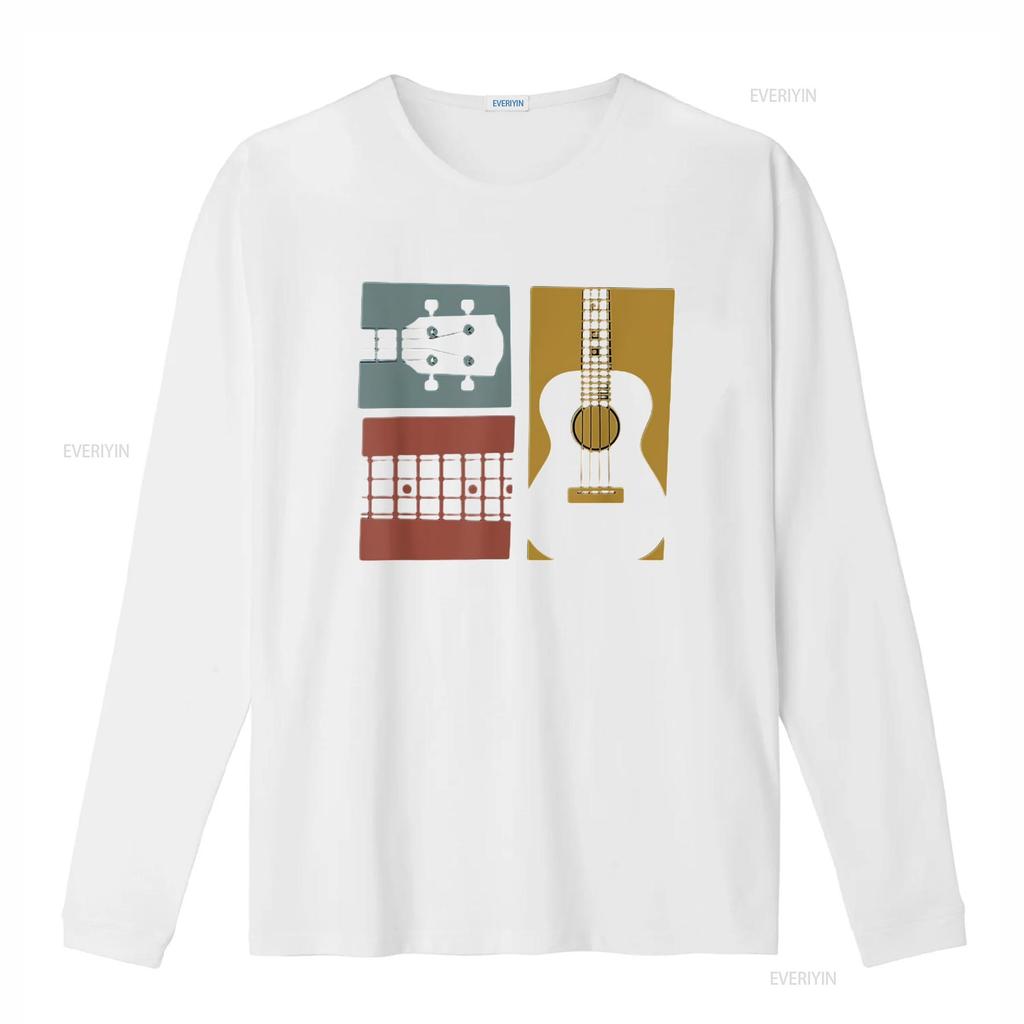Mens Vintage Ukulele Guitar T Shirt Uke Player Musician s White 2X Large vintage Washed streetwear Top For Everyday Wear Casual