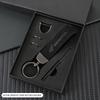 AAAKV1 For Honda CB400 CB650 FCBF CBR25ORR CRF SH3O0 NC75O Metal Leather Motorcycle Keychain Embossing Emblem Keyring Auto Accessories