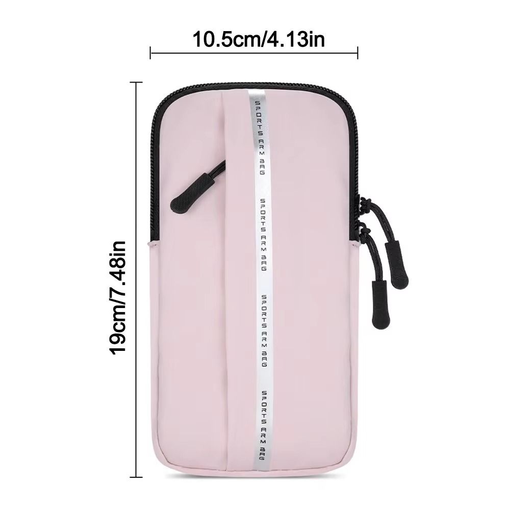 PU Running Phone Holder Waterproof Armband Sports Phone Case  Night Run Jogging