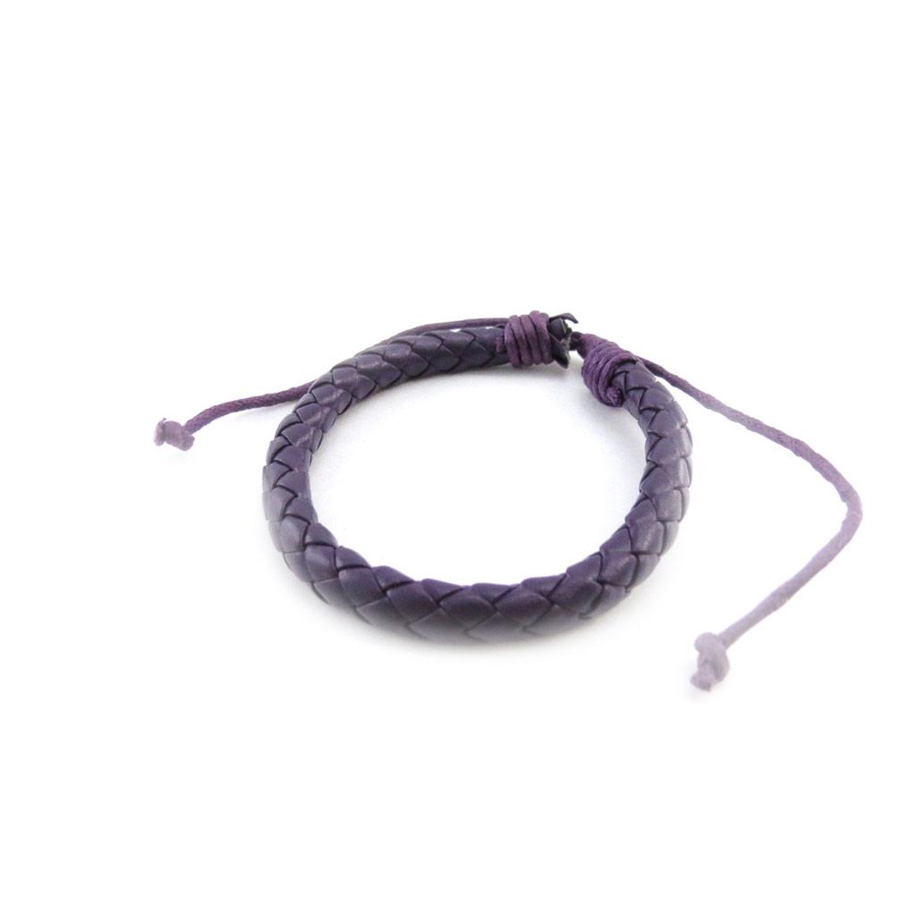 Les Trésors De Lily [J1327] - Purple 'Peaceful' Mixed Bracelet