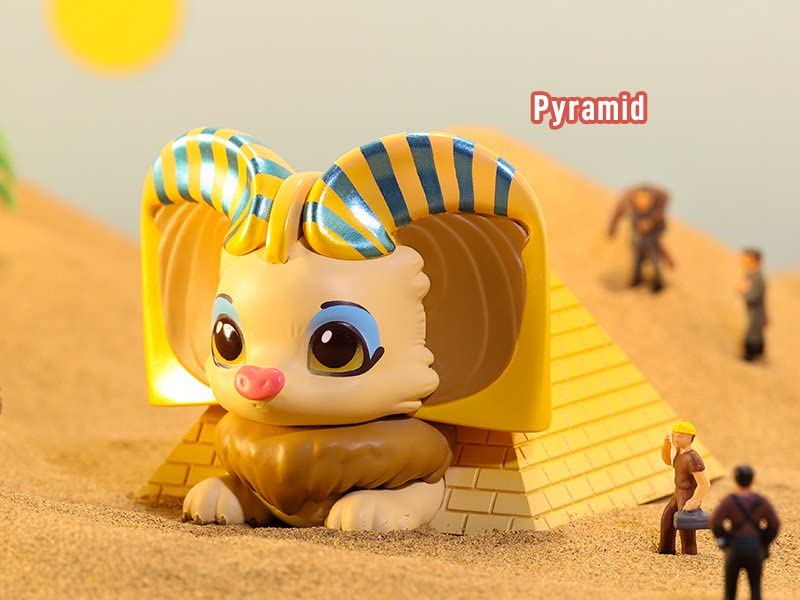 POP MART YOKI Travel Around The World Series Trading Figures Box of 12 ABS&PVC&Vinyl