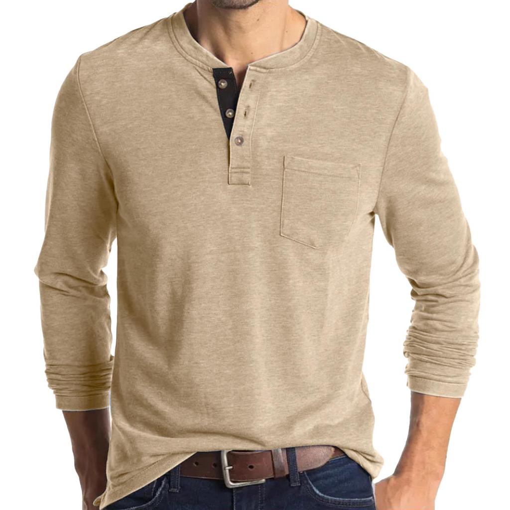 2023 Men's Long Sleeve Round Neck T-Shirt