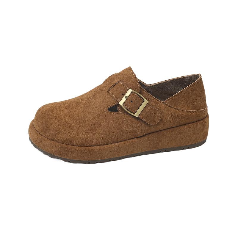 Flats Women's Suede Shoes 2025 Autumn Fashion Sport Shoes Designer Casual Sneakers Cozy Running New Trends Zapatillas De Mujer