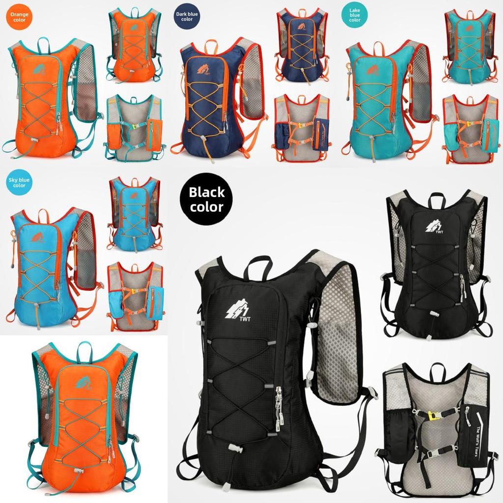 Outdoor Sports Backpack With Breathable Waterproof Material For Hiking And Cycling Enthusiasts