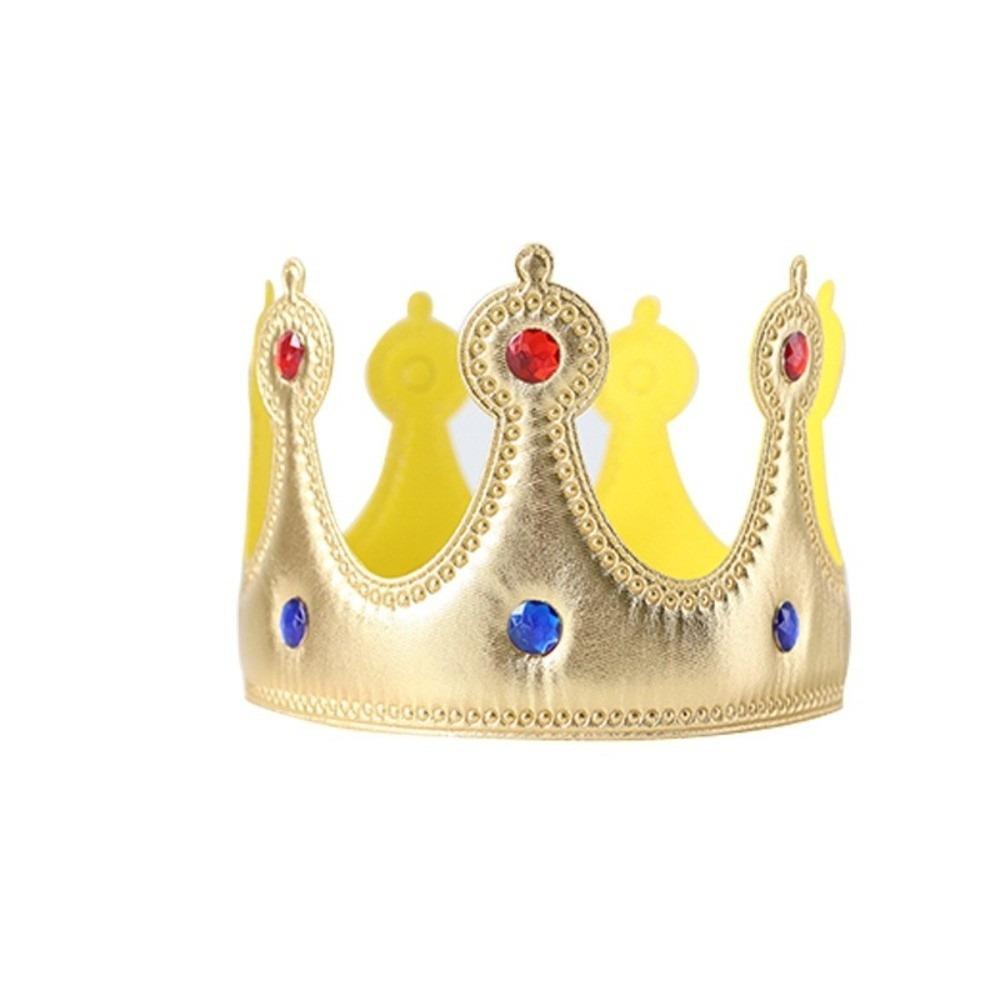 Dress Up Prince Crown Role-Playing Festival Headdress Novelty Cosplay King Headband Happy Birthday