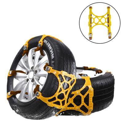 1 Pièce Outil d'Urgence TPU Chaînes à Neige pour Boue Glace Route Chaîne Antidérapante pour Pneu de Voiture Épaissie Boucle Double