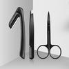 3Pcs/set Stainless steel eyebrow trimmers eyebrow knife beauty tool eyebrow clipper with eyebrow comb makeup tool