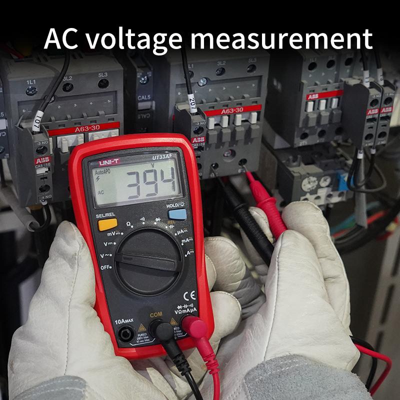 

UNI-T UT33A UT33B UT33C UT33D Plus Кишеньковий мультиметр Професійний цифровий вимірювач Амперметр Вольтметр Детектор опору Інструмент