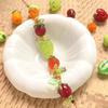 New Creative Shape Glass Beads Glass Material Handmade DIY Jewelry Creative Interest Design Watermelon Beads