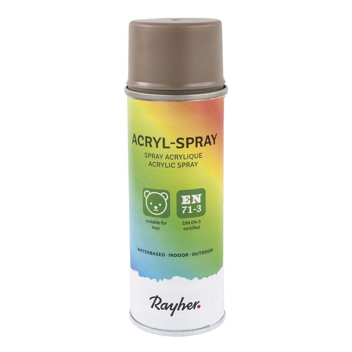 Peinture En Spray Acrylique Taupe 200 Ml