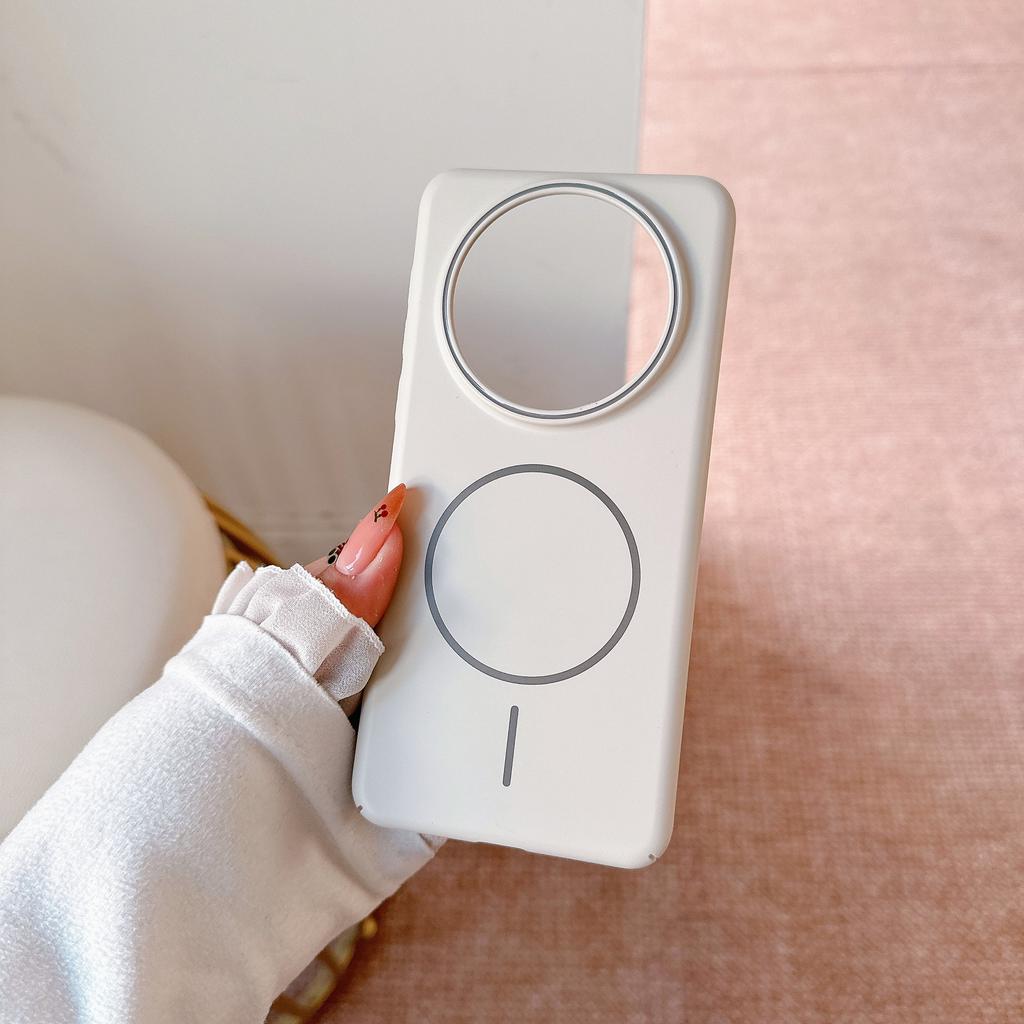 Suitable for Huawei MATE70pro Soft PC Magnetic Suction Phone Case Mate60 Skin-soft Macaron Protection Case