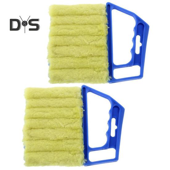 2Pcs Car Cleaning Brush Ergonomic Handle Soft Body Reusable Window Cleaning Scrubber Car Home Cleaning Tool