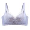 Lingerie Women's Sexy Large-sized Bra Lace Gathering Bra Top Support Adjustable Bra