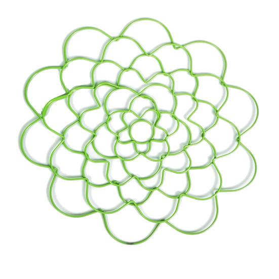 

6 Диаметр цветочной лягушки Цветочная сетка Держатель для черенков цветов Проволока из нержавеющей стали Сетка для цветочных композиций для вазы Цветочные стебли Букеты Фиксация растений зелёный