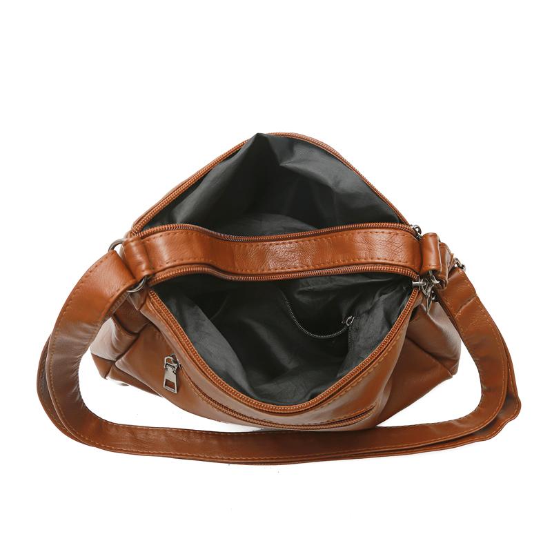 Women's Multi-Layer Large Capacity Lightweight Middle-Aged and Elderly Mother Bag Crossbody Bag