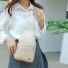 Vintage Women's Large Capacity Chest Bag PU Crossbody Bag